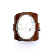 "Call Your Mom"<br>leather cuff bracelet