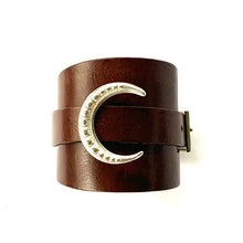 "Love You Beyond"<br>leather cuff bracelet
