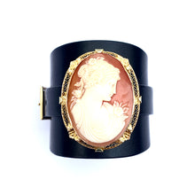 "Goddess" <br>leather cuff bracelet