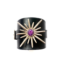 "A Star is Born" <br>leather cuff bracelet