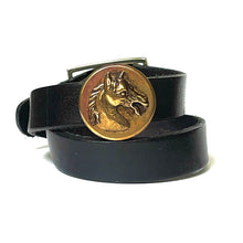 "Born to Ride"<br>leather double wrap cuff bracelet