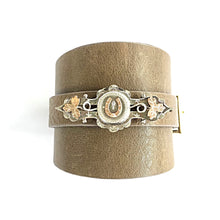 "A Little Luck" <br>leather cuff bracelet