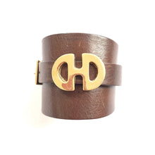 "Trailblazer" <br>leather cuff bracelet