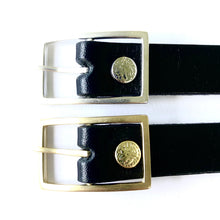 "Two of Hearts"<br>leather double wrap cuff bracelet