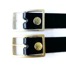 "Follow Your Inner Compass"<br>leather double wrap cuff bracelet