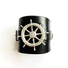 "Rock the Boat" <br>leather cuff bracelet