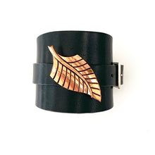 "Happy-Go-Lolly" <br>leather cuff bracelet