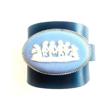 "The Soul Collection: Oh Little Angels" <br>leather cuff bracelet