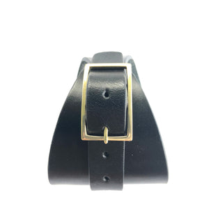 "French Kiss" <br>leather cuff bracelet