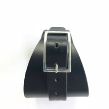 "Never Say Never" <br>leather cuff bracelet