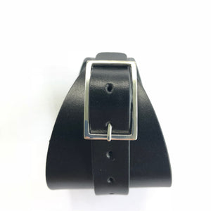 "Over the Moon" <br>leather cuff bracelet