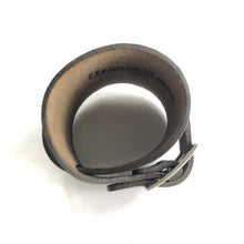 "Te Amo"<br>leather cuff bracelet