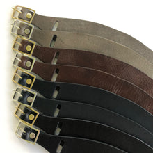"Especially For You, Jillian!" <br>leather cuff bracelet