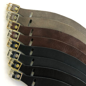 "Especially For You, Jillian!" <br>leather cuff bracelet